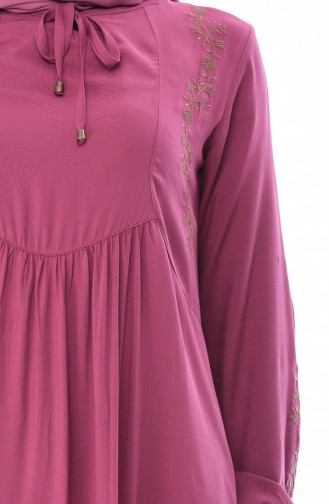 Robe Bordée 99200-03 Rose Pâle 99200-03