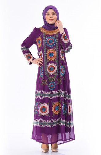 Lilac İslamitische Jurk 6Y3608425-01