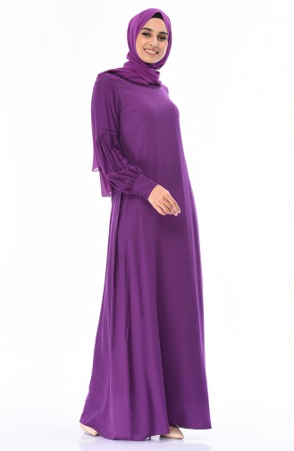 Lila Hijab Kleider 8Y3827000-01