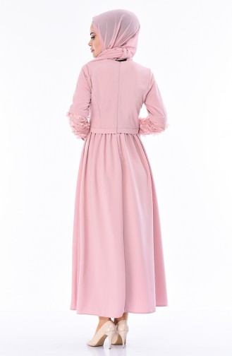 Powder Hijab Dress 5004-03