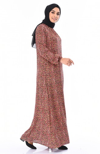 Black Hijab Dress 0082-02