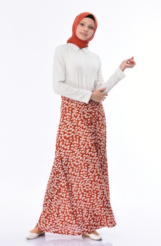 Tan Skirt 4245-04