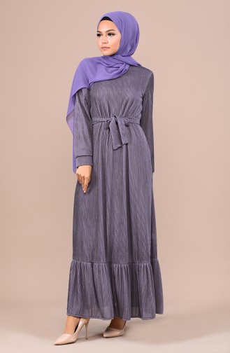 فستان رمادي 2246-07
