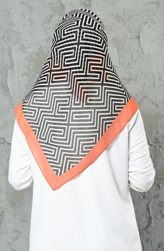 Orange Scarf 3401P-08