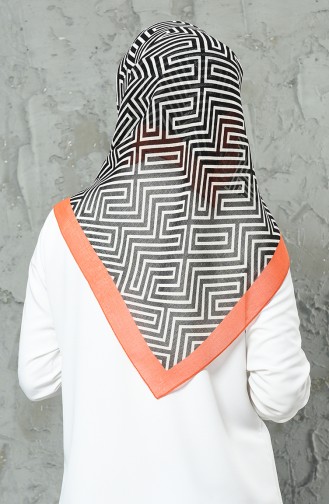 Orange Scarf 3401P-08