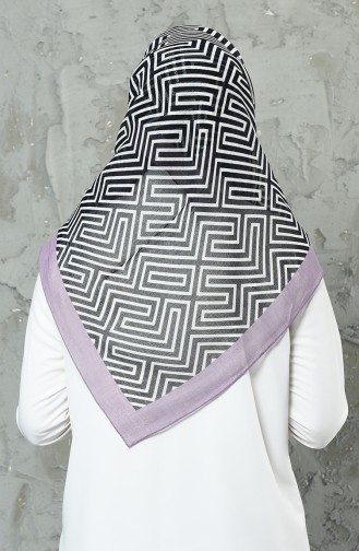 Dark Violet Scarf 3401P-12