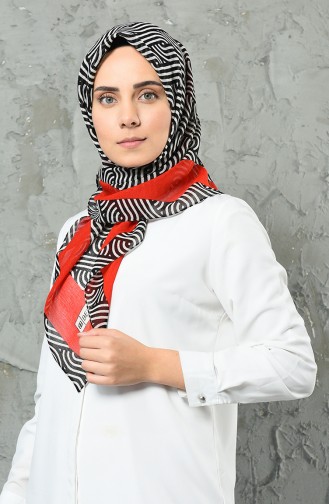 Red Hoofddoek 3491P-09