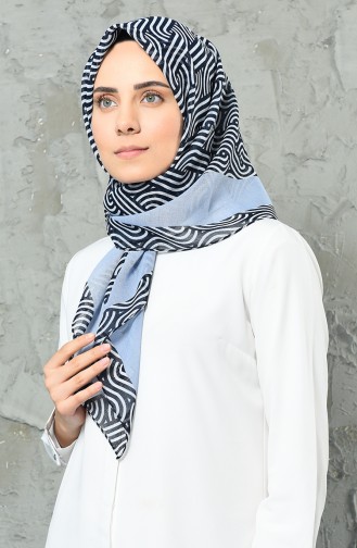 Baby Blue Scarf 3491P-11