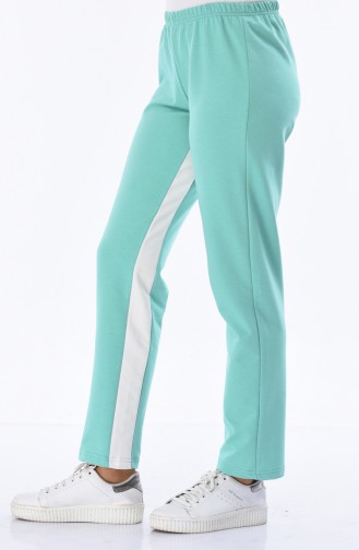 Pantalon Sport Taille élastique 18006B-07 Vert menthe 18006B-07