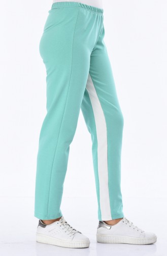 Pantalon Sport Taille élastique 18006B-07 Vert menthe 18006B-07