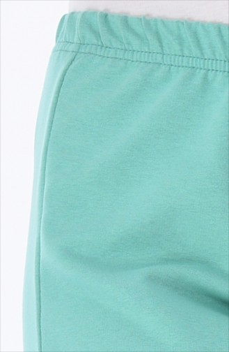 Pantalon Sport Taille élastique 18006B-07 Vert menthe 18006B-07