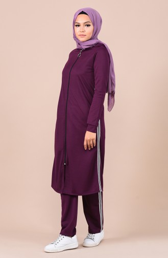 Plum Tracksuit 9050-02