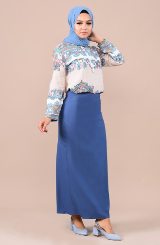 Indigo Skirt 2208-02