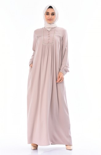 Gems Hijab Dress 99212-05