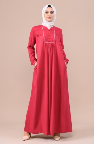 Plum Hijab Dress 99212