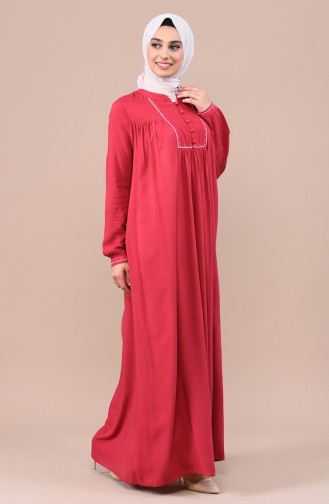 Plum Hijab Dress 99212
