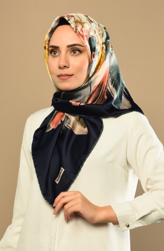 Navy Blue Scarf 2321-08