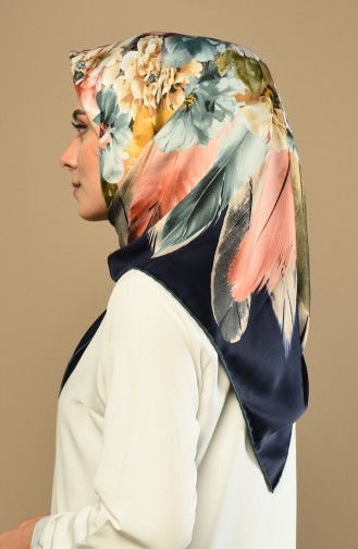 Navy Blue Scarf 2321-08