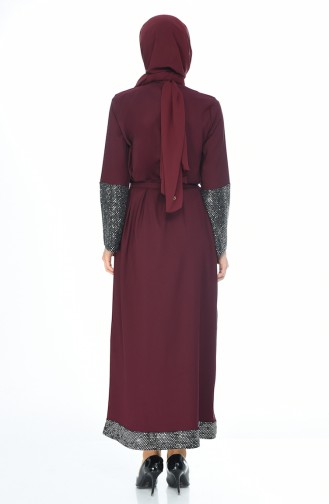 Purple İslamitische Jurk 5390-06