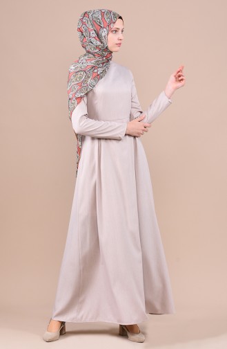 Gems Hijab Dress 3097-03