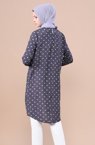 Polka Dot Tunika 5007-02 Rauchgrau 5007-02