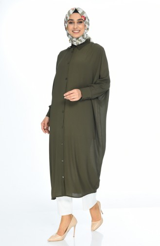 Dark Khaki Tuniek 6279-03