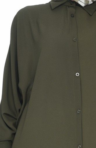 Dark Khaki Tuniek 6279-03