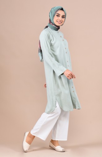 Light Khaki Green Tuniek 6326-09