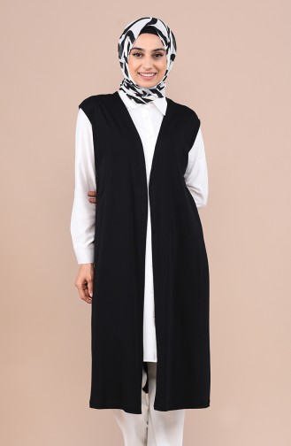 Black Gilet 7818-07