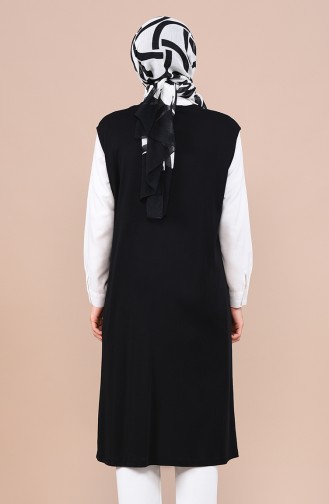 Black Gilet 7818-07