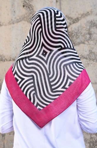 Fuchsia Hoofddoek 3402P-03