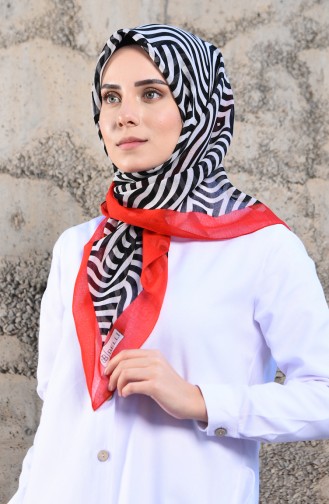 Red Scarf 3402P-05