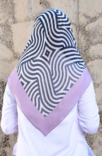 Violet Scarf 3402P-10