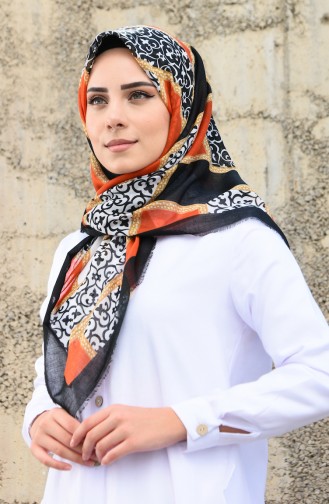 Orange Scarf 2323-20