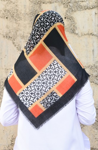 Orange Scarf 2323-20