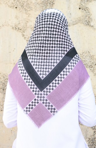 Dark Lilac Hoofddoek 2324-02