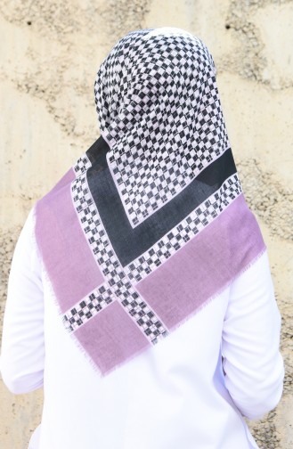 Dark Lilac Hoofddoek 2324-02