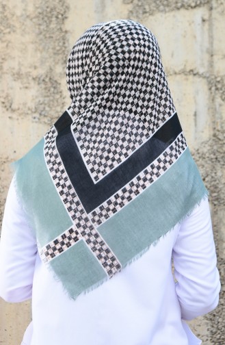 Green Almond Scarf 2324-13