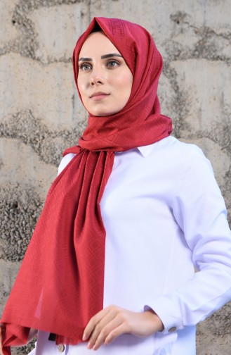 Claret Red Shawl 2325-15