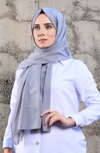 Gray Shawl 2325-24