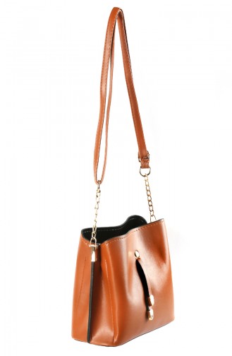 Tobacco Brown Shoulder Bag 3006-04