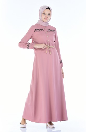 Dusty Rose İslamitische Jurk 4285-04