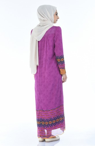 Lilac Hijab Dress 6Y3608429-03