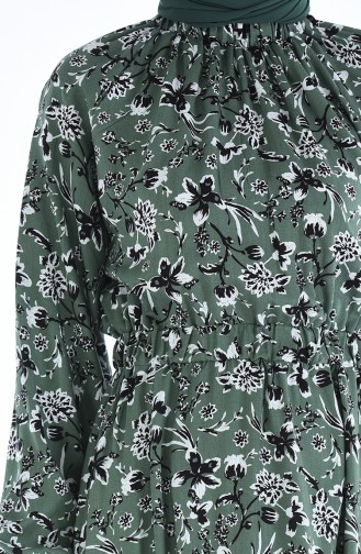 Robe Hijab Khaki 1046J-01