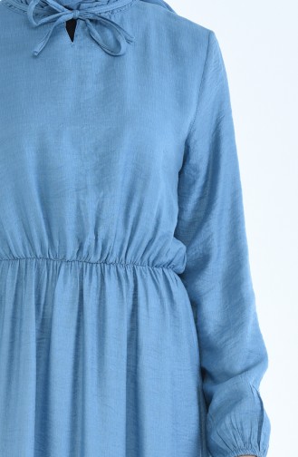 Baby Blue Hijab Dress 1957-06