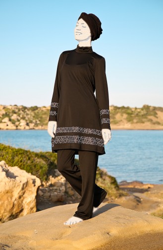 Black Swimsuit Hijab 1974-01