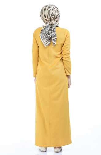 فستان أصفر 3092-11