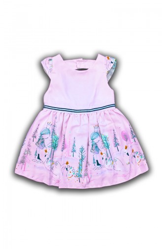 Robe Pour Enfant Fille E0565 Poudre 0565