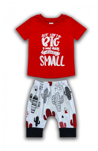 Red Baby & Kid Suit 0566