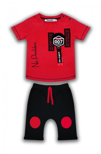 Red Baby & Kid Suit 0629